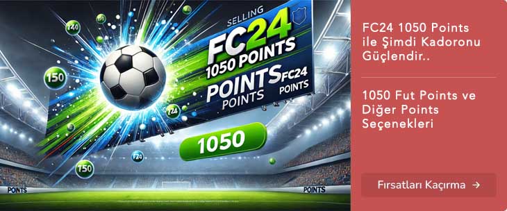 FC24 1050 Points Fifa 2024 Fut Points satın al