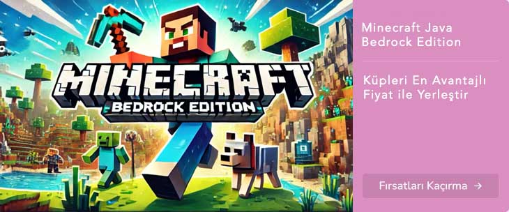 Minecraft Java Bedrock Edition Satın Al