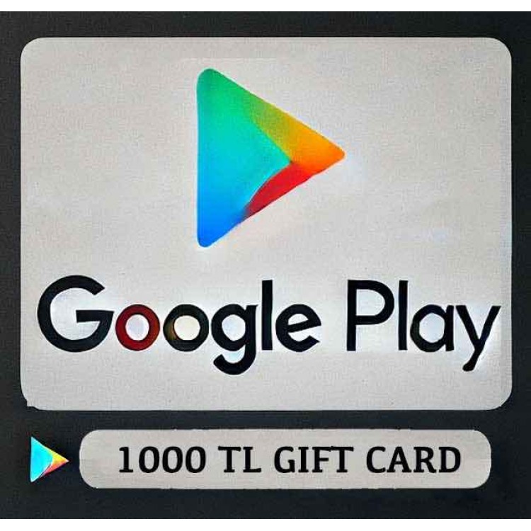 Google Play Gift Card 1000 TL