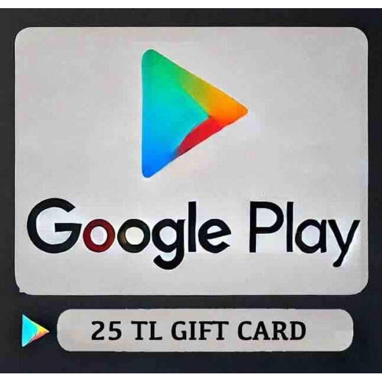 Google Play Gift Card 25 TL