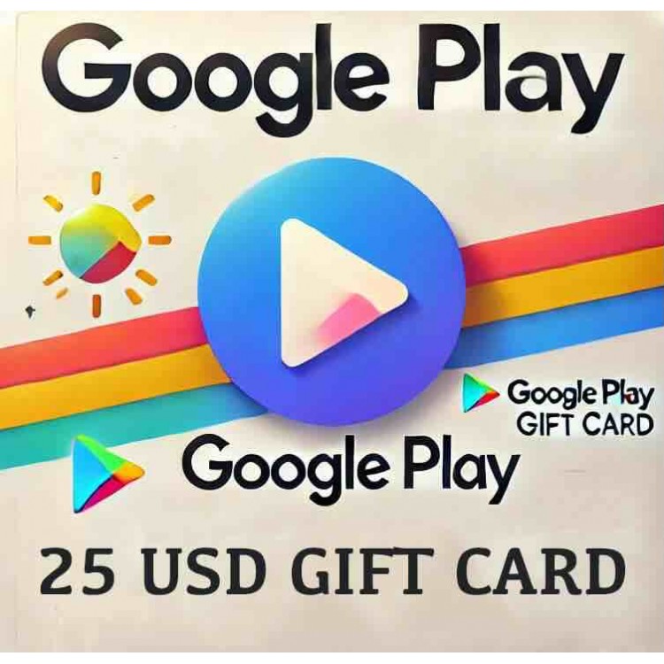 Google Play Gift Card 25 USD