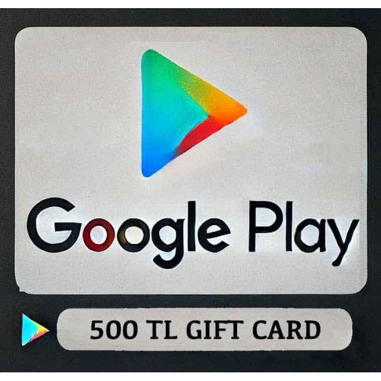 Google Play Gift Card 500 TL