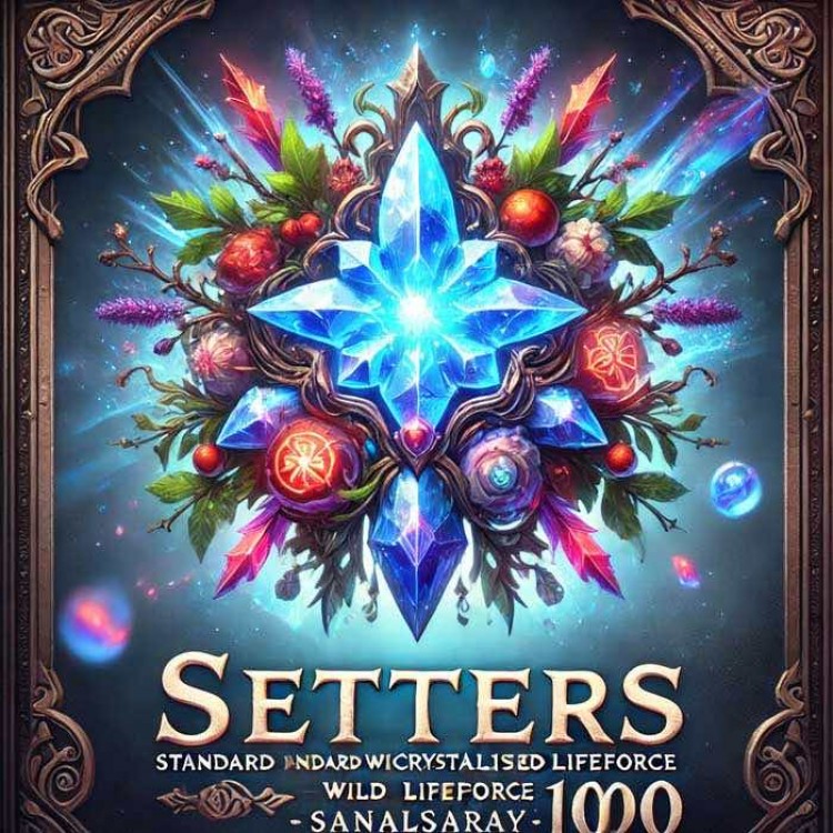 Path of Exile Settlers Standard Wild Crystallised Lifeforce 1000 uygun fiyat hızlı teslimat Sanalsaray in-game currency action RPG instant delivery secure shopping