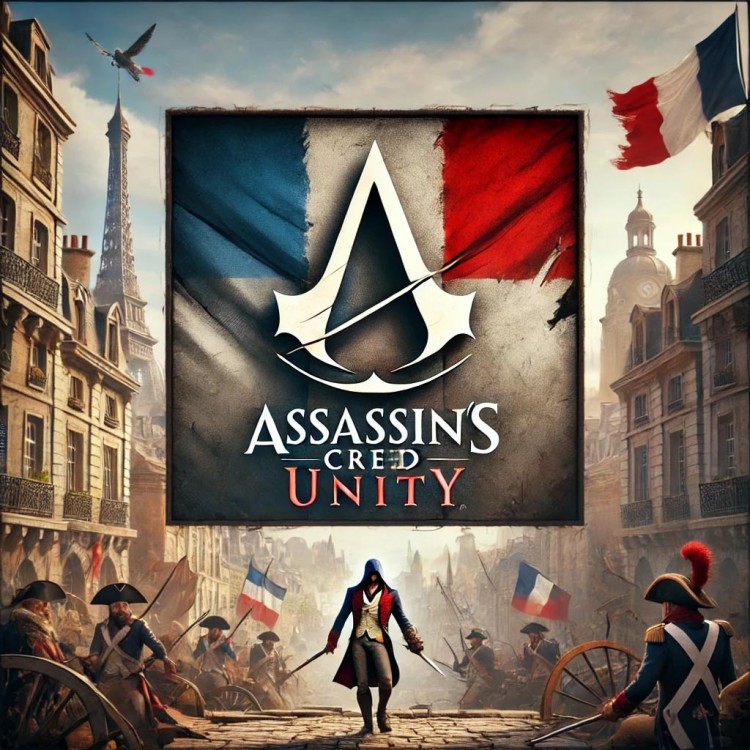 Assassin's Creed Unity action adventure game Assassin's Creed Unity French Revolution Assassin's Creed Unity open world game Assassin's Creed Unity revolutionary movements Assassin's Creed Unity stunning graphics