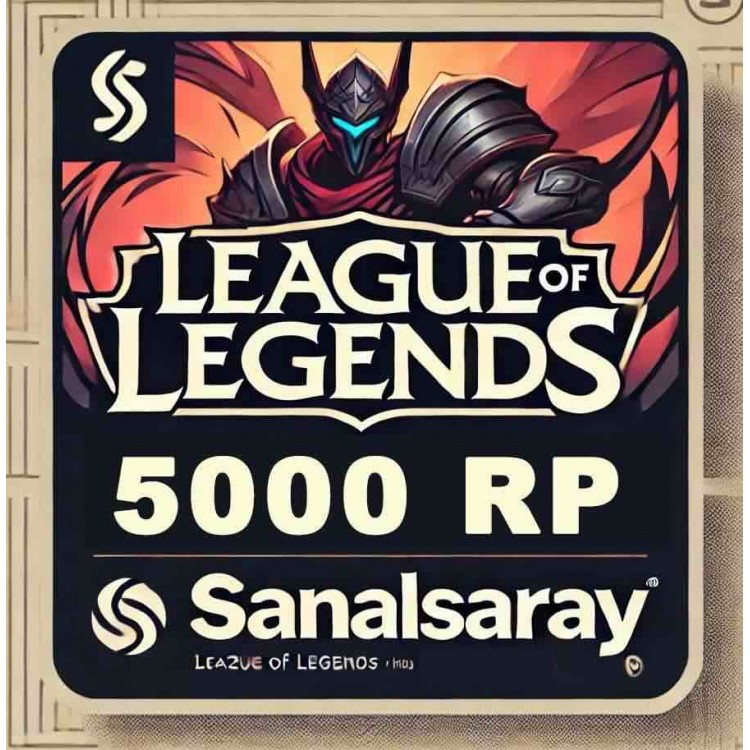 League Of Legends 5000 Riot Points