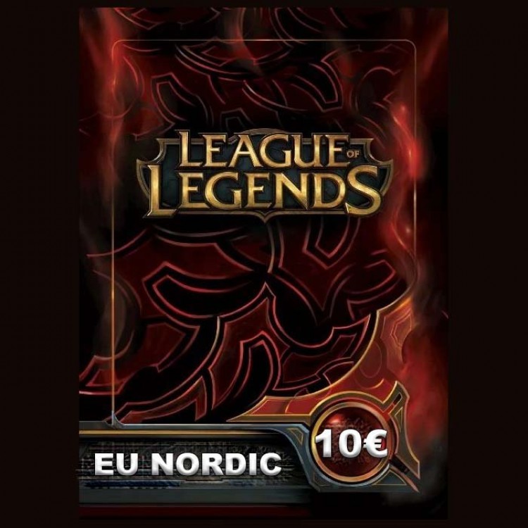 League of Legends 10 Euro Gift Card EU Nordic