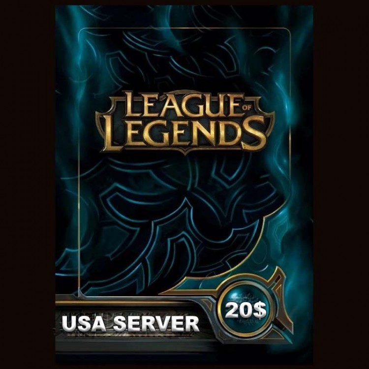 League of Legends 20 USD Gift Card USA