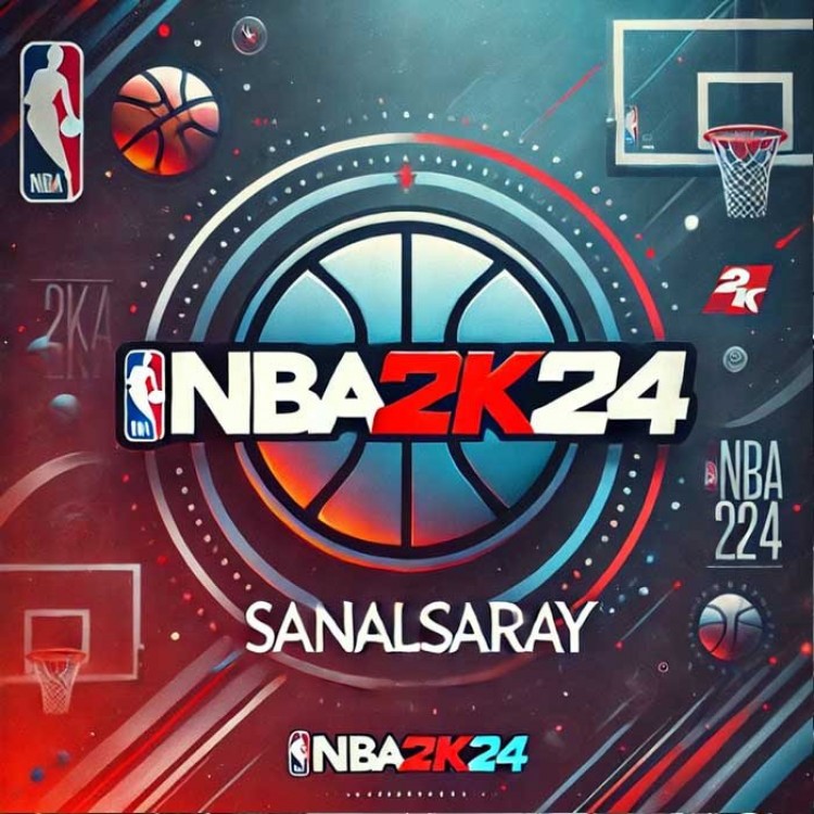 NBA 2K24, basketball game, Visual Concepts, 2K Sports, digital game, fast delivery, affordable price, Sanalsaray, realistic graphics, advanced game mechanics, multiple game modes, online play, discounted game