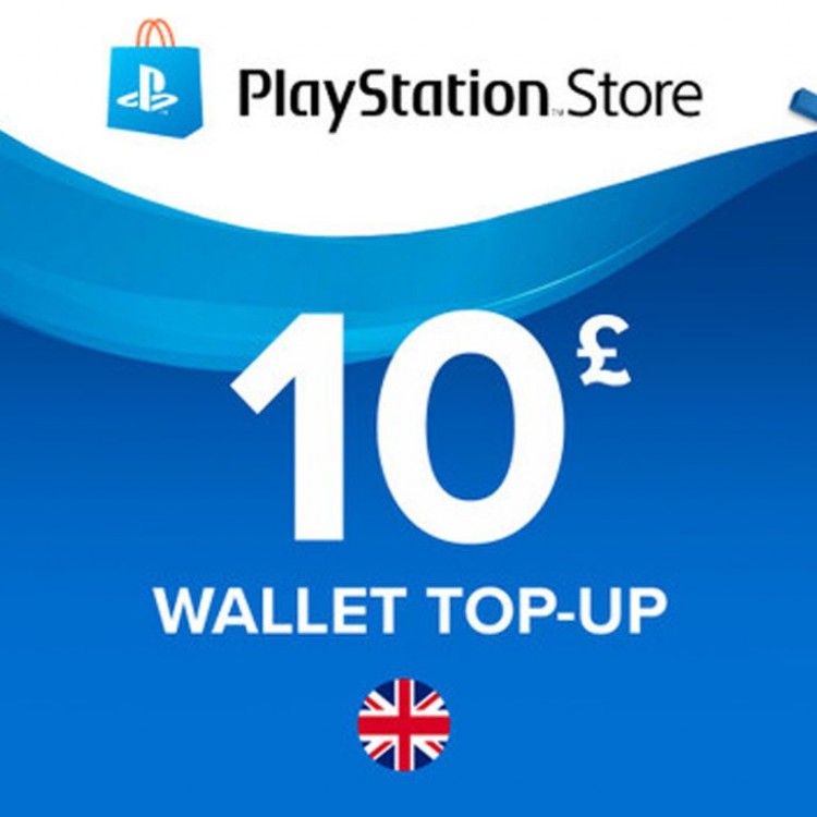 PlayStation Network 10 GBP Gift Card