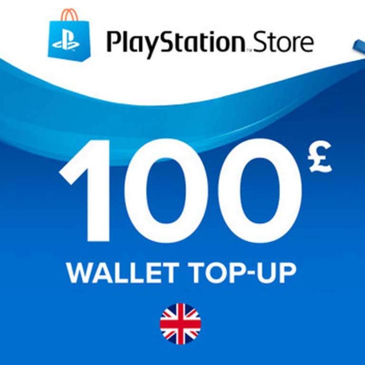 PlayStation Network 100 GBP Gift Card