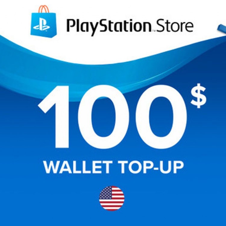 PlayStation Network 100 USD Gift Card