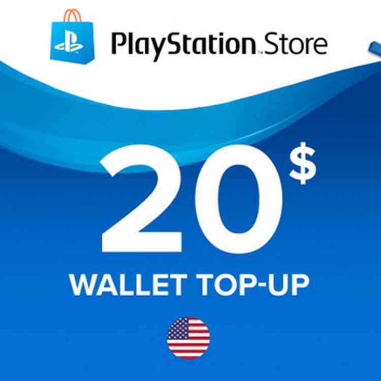 PlayStation Network 20 USD Gift Card