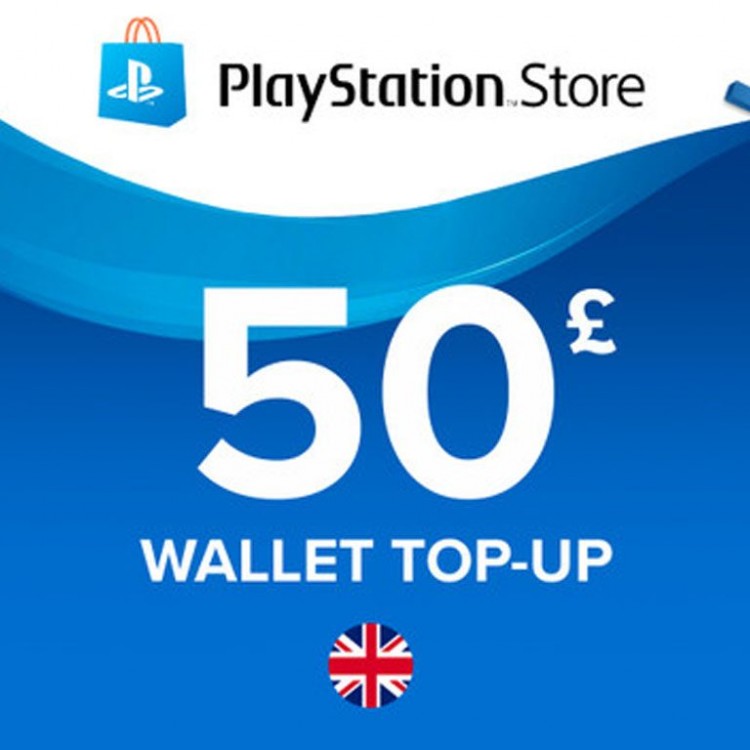 PlayStation Network 50 GBP Gift Card