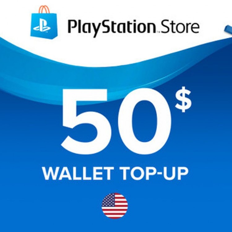 PlayStation Network 50 USD Gift Card