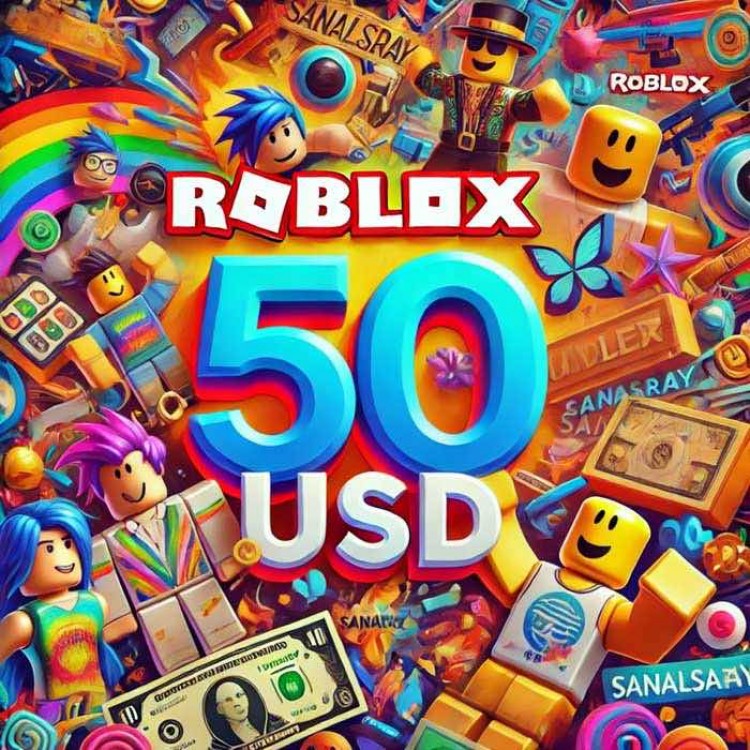 Roblox 4500 Robux 50 USD Gift Card