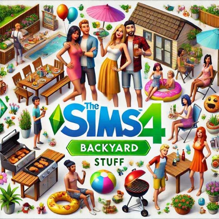 The Sims 4 Backyard Stuff