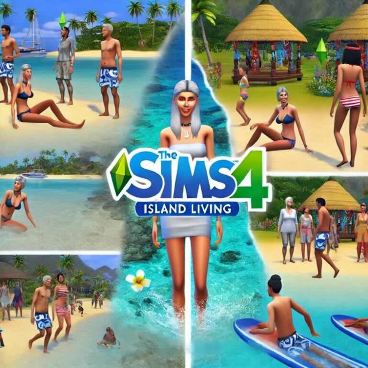 The Sims 4 Island Living