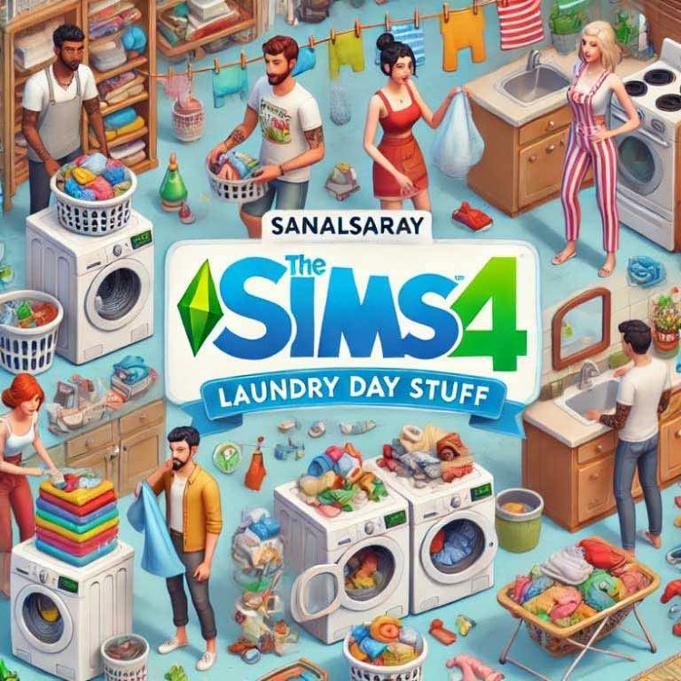 The Sims 4 Laundry Day Stuff