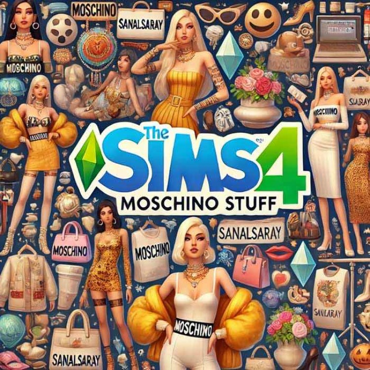 The Sims 4 Moschino Stuff