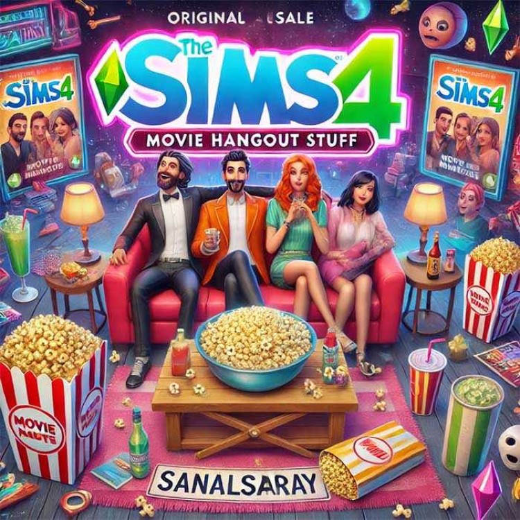 The Sims 4 Movie Hangout Stuff