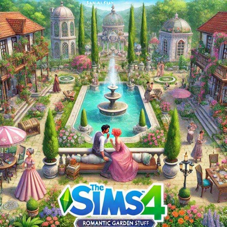 The Sims 4 Romantic Garden Stuff