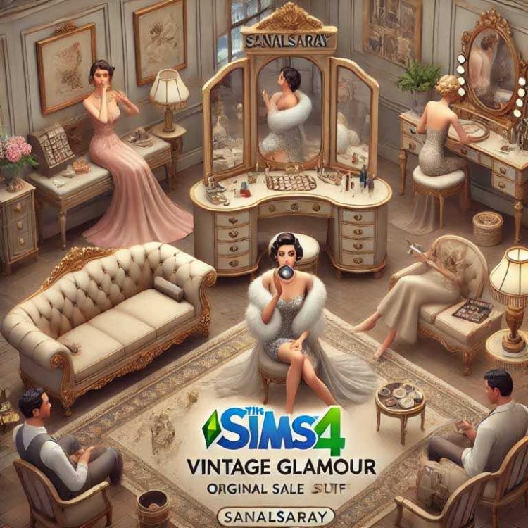 The Sims 4 Vintage Glamour Stuff