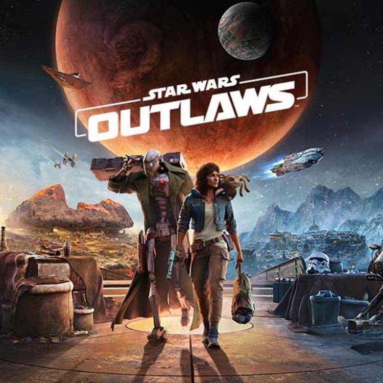 Star Wars Outlaws action-adventure game Ubisoft digital game fast delivery affordable price Sanalsaray galactic outlaws expansive open world advanced combat mechanics multiplayer mode immersive graphics instant delivery game enjoyment online shopping disc