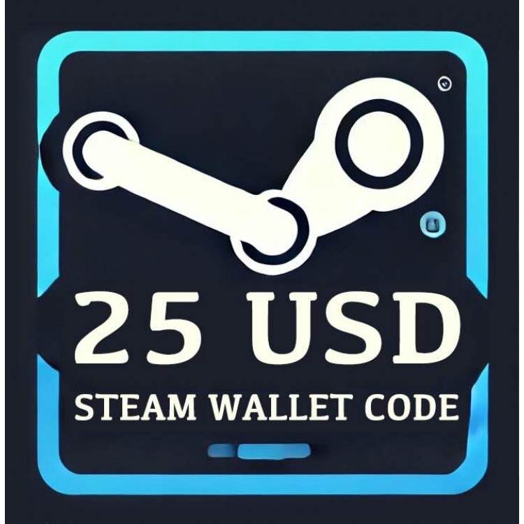 Steam Wallet 25 USD