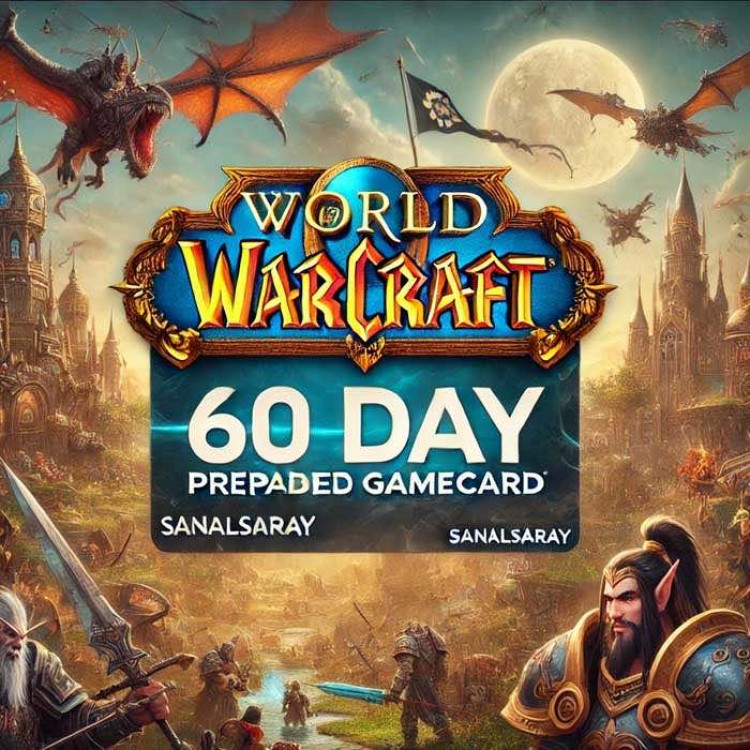 World of Warcraft 60 Days Prepaid Time Card