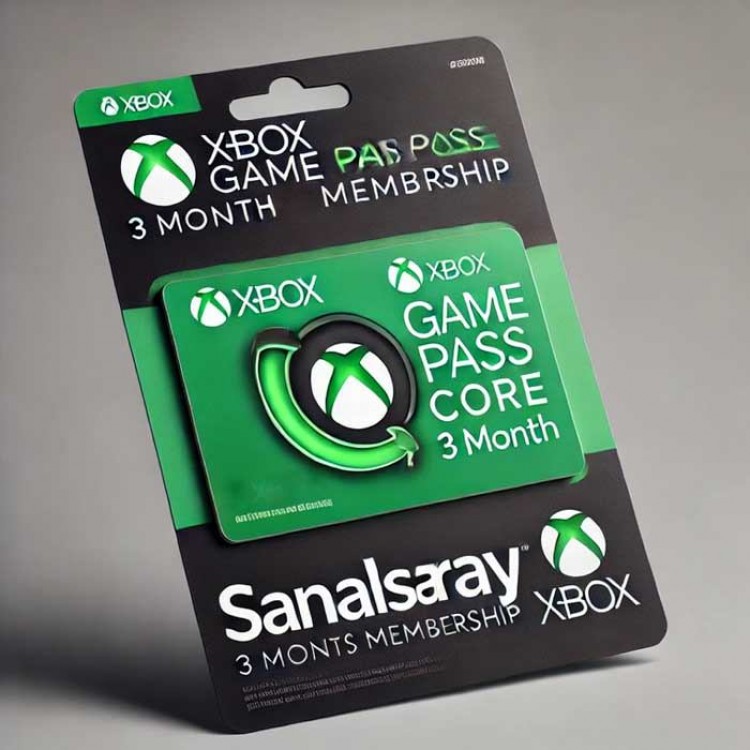 Xbox Game Pass Core 3 Ay