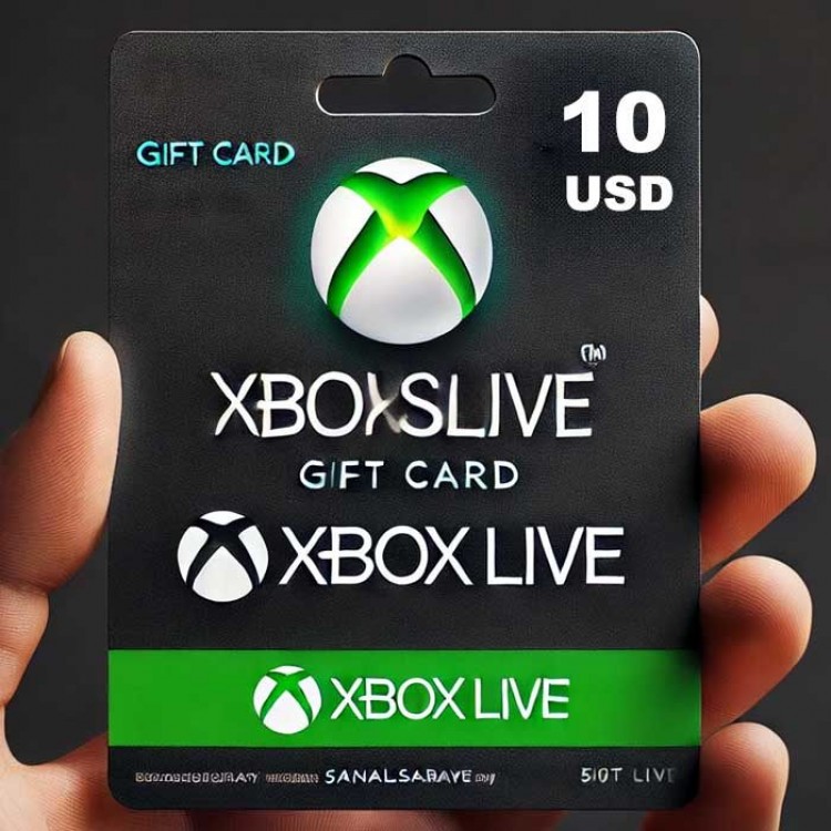 XBox 10 USD Gift Card code gaming digital content 10 dollar gift card 10 dolar