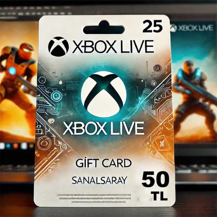 XBox 50 TL Gift Card