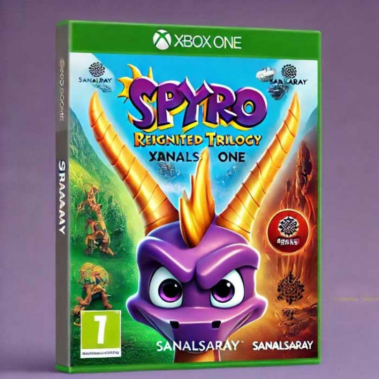 Spyro Reignited Trilogy XBox One Spyro games digital game fast delivery affordable price Sanalsaray classic games modern graphics trilogy Spyro the Dragon Spyro 2: Ripto's Rage! Spyro: Year of the Dragon