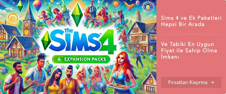 Sims 4 ve Ek Paketleri DLC Satın Al