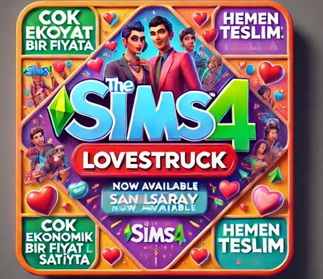 Sims 4 Lovestruck, avantajlı fiyatlar Sanalsaray’dan satın al