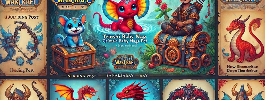 Exciting July Updates in World of Warcraft: Trading Post and New Pets